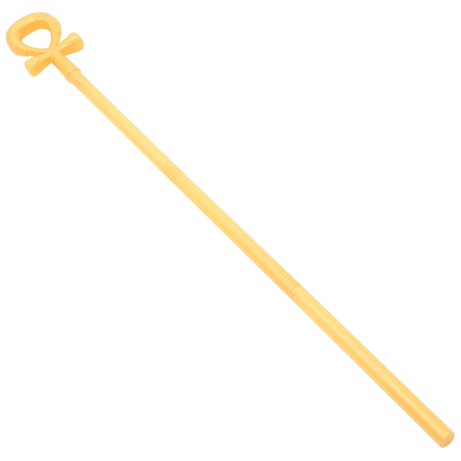 1pc Pharaoh Scepter Halloween Cosplay Prop Cane Egyptian Costume Accessory Decorative Dress Up Stick Party Masquerade Carnival