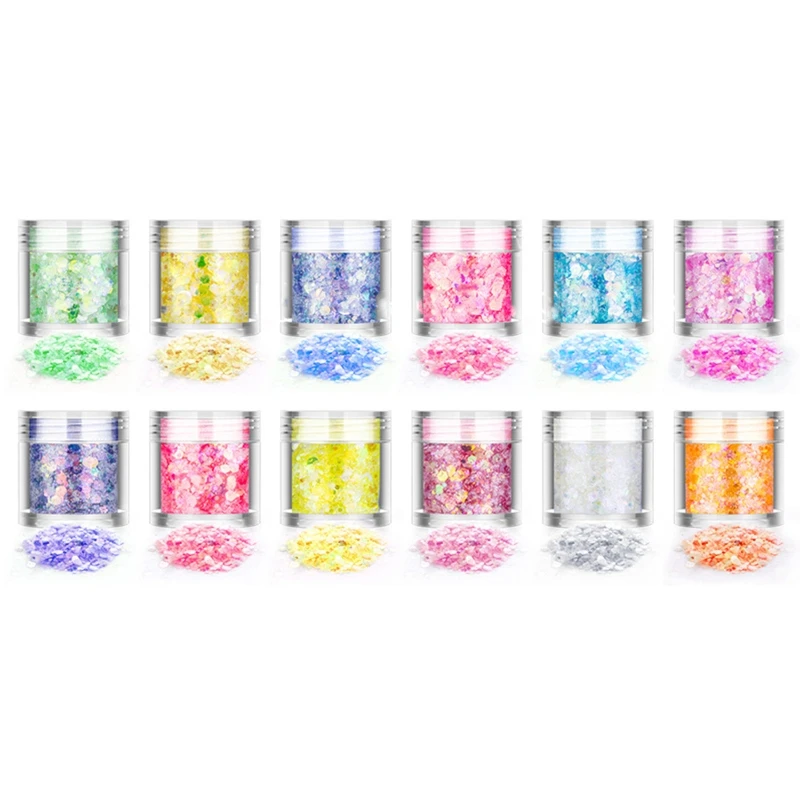 

1/12 Box Glow in The Dark Craft Glitter Glow Glitter for Tumbler