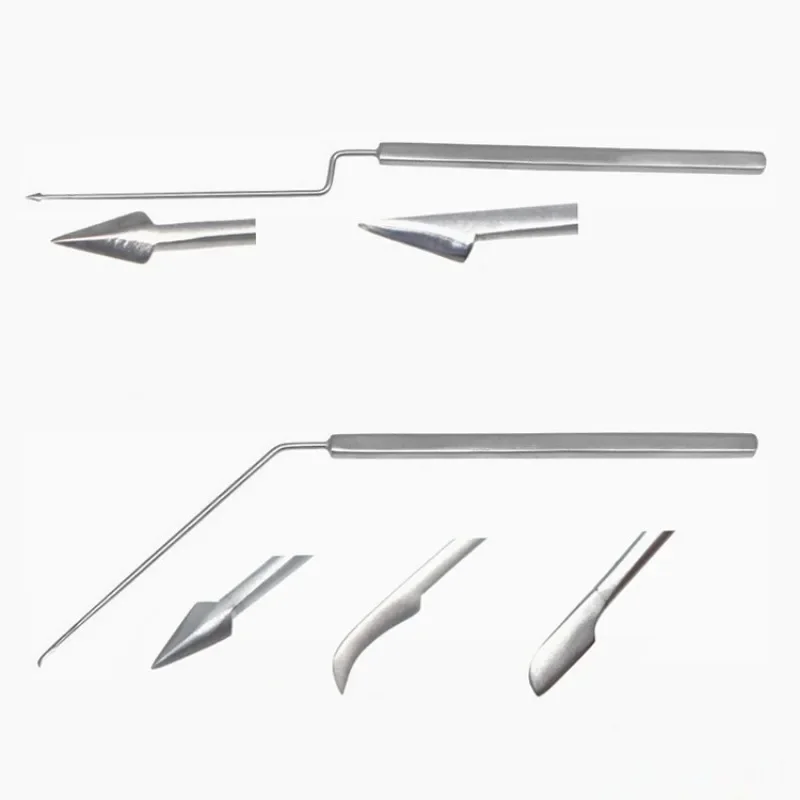 

Stainless Steel Ear Nose myringotomy knifes Curettes Surgical Instruments