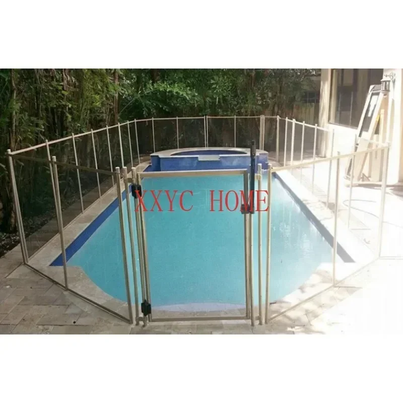 Accept Customized Wholesale Temporary Child Swimming Pool Safety Removable Pool Fence