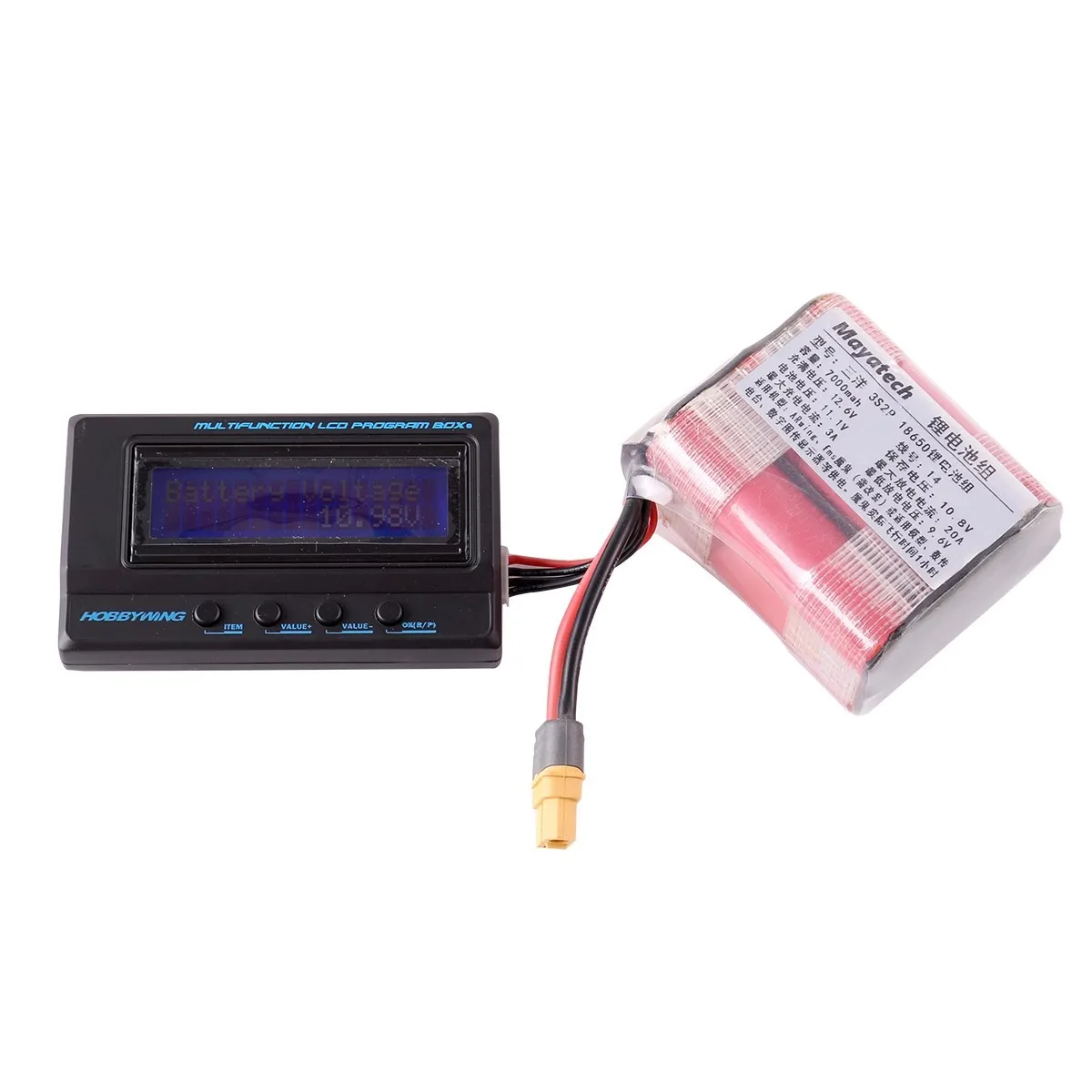 Model Aircraft Electric Modulation LCD Programming Setting Box 3 in 1 Multi-Function Setting Card Programming Card