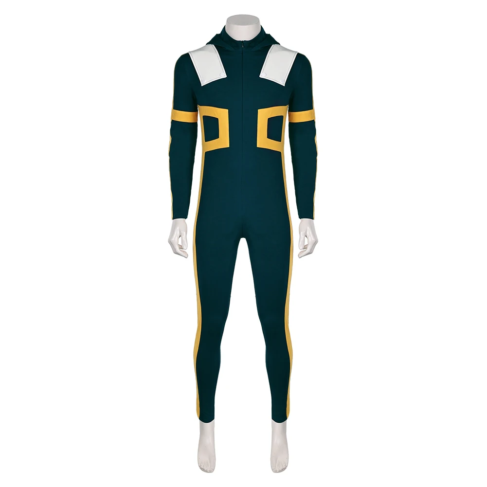 Disfraz de Midoriya para hombre, traje de My Hero para Halloween y Carnaval, ropa de juego de rol para adultos