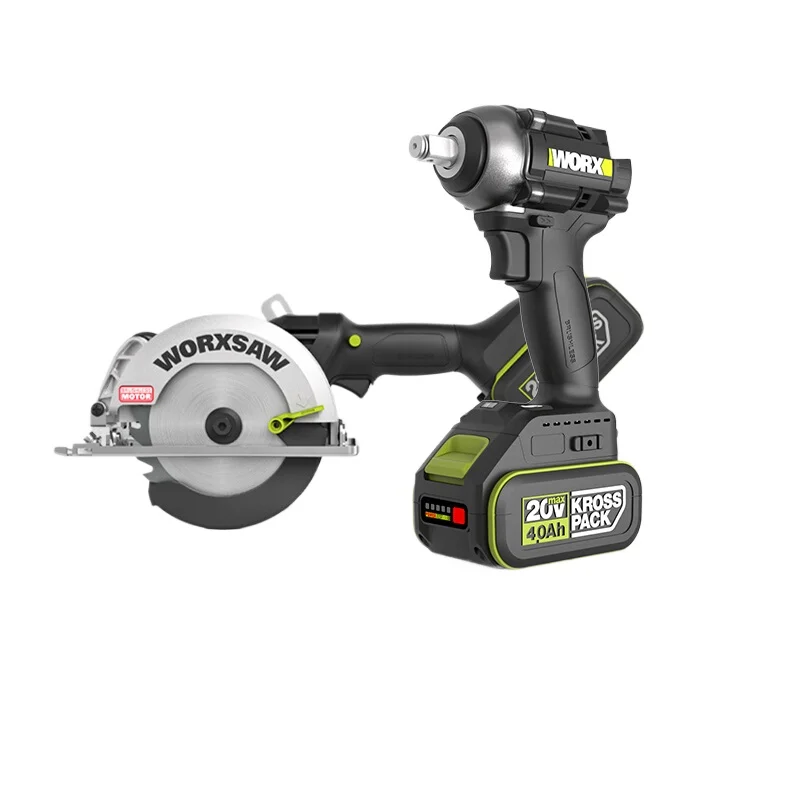 

Brushless lithium battery circular saw WU535 woodworking chainsaw electric wrench wind cannon WE272 wrench saw combination