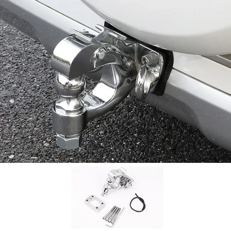 

For Great Wall GWM WEY TANK 500 Tank 500 2022 2023 Trailer Hook Stainless Steel Modification Accessories