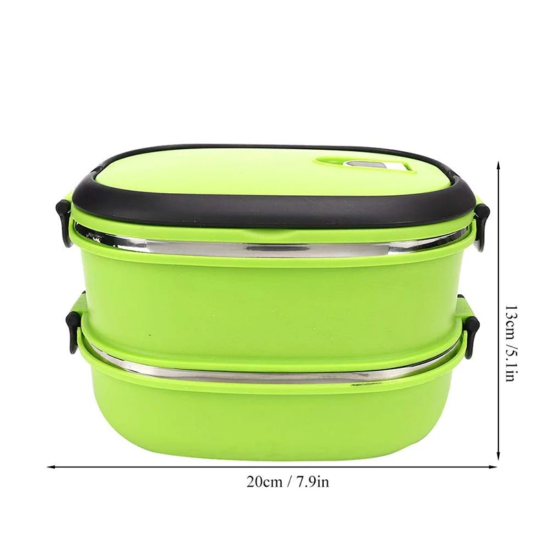 Thermo Thermische Lunchbox Roestvrijstalen Isolatie Lunchbox Voedselcontainer Voor Buitenpicknick