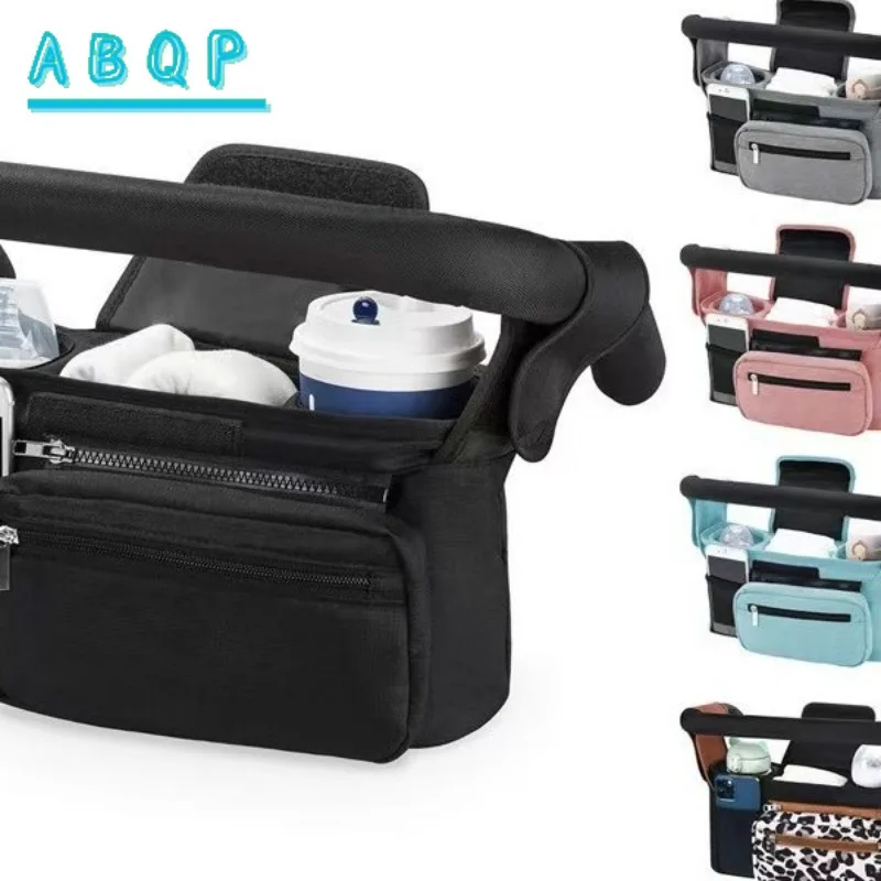 New Baby Stroller Hanging Bag Large Capacity Baby Products Storage Bag High Quality Multifunctional Baby Products Storage Bag