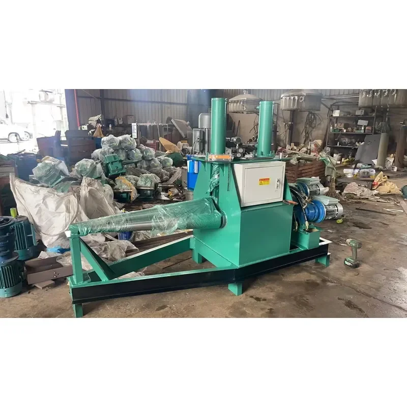 CE Certification QK Hydraulic Three Roller Conical Rolling Machine 3kw*3 Power 380V Voltage 800kg Weight for Cone Production
