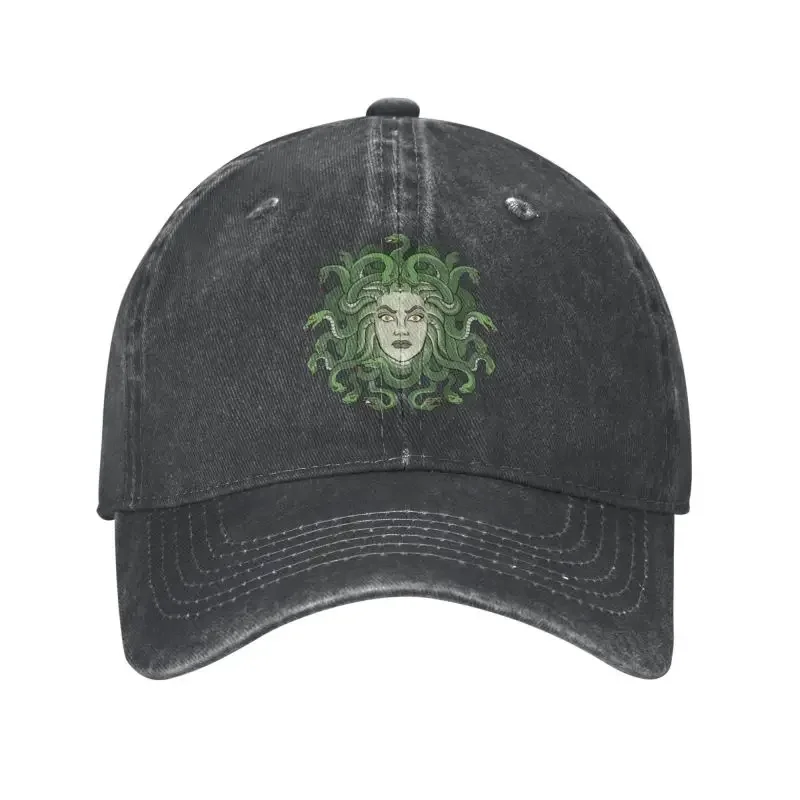 Custom Cotton Gothic Medusa Head Of Snakes Baseball Cap Outdoor Women Men's Adjustable Dad Hat Spring