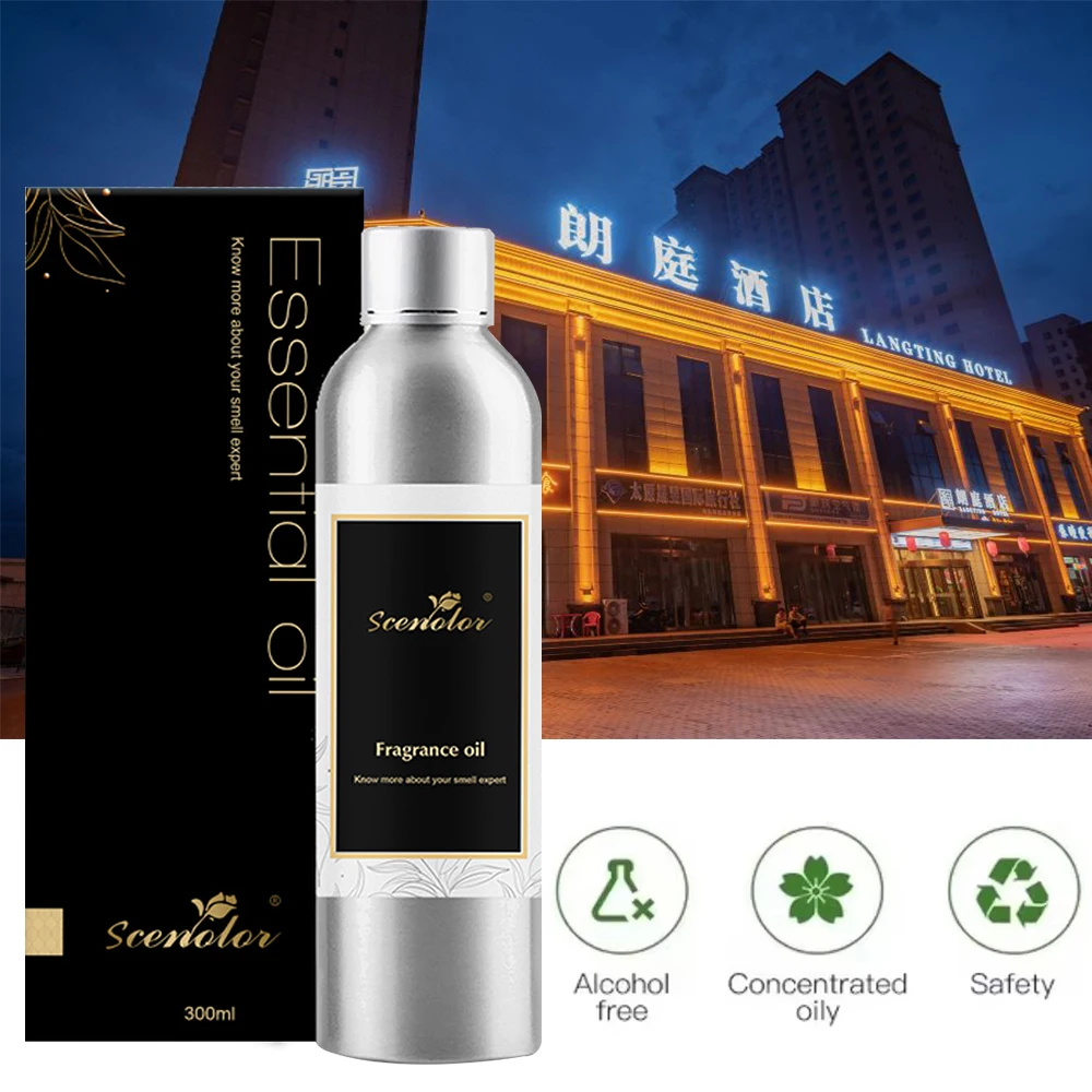 

300ML LangTing Hotel Essential Oil Natural Extracted Room Fragrance Oasis Undiluted Aroma Oil For Diffuser Home DIY Perfume Oil