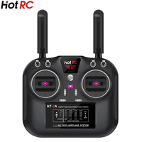 Hotrc HT-8A 2.4G 8CH RC Transmitter FHSS & 8CH Receiver With Box For FPV Drone Rc Airplane Helicopter