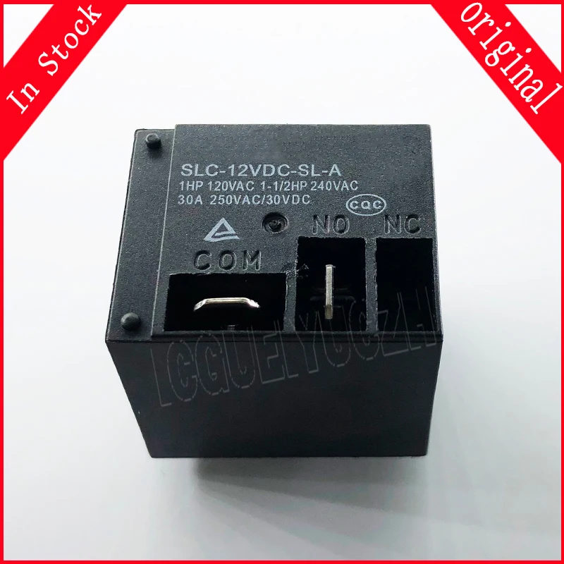 1PCS/lot Relays SLC-05VDC-SL-A SLC-12VDC-SL-A SLC-24VDC-SL-A 5V 12V 24V 30A 4pins DIP-4 In Stock