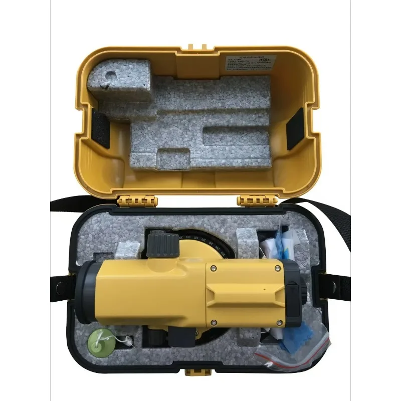 

ATB3A ATB4 Automatic Optical Leveling Kit with Aluminum Tripod And Leveling Staff for Precision Measurement 32x Magnification