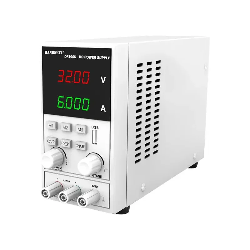 DC regulated power supply, mobile phone tablet maintenance, four-digit display switch charging 30V6A adjustable DC voltage