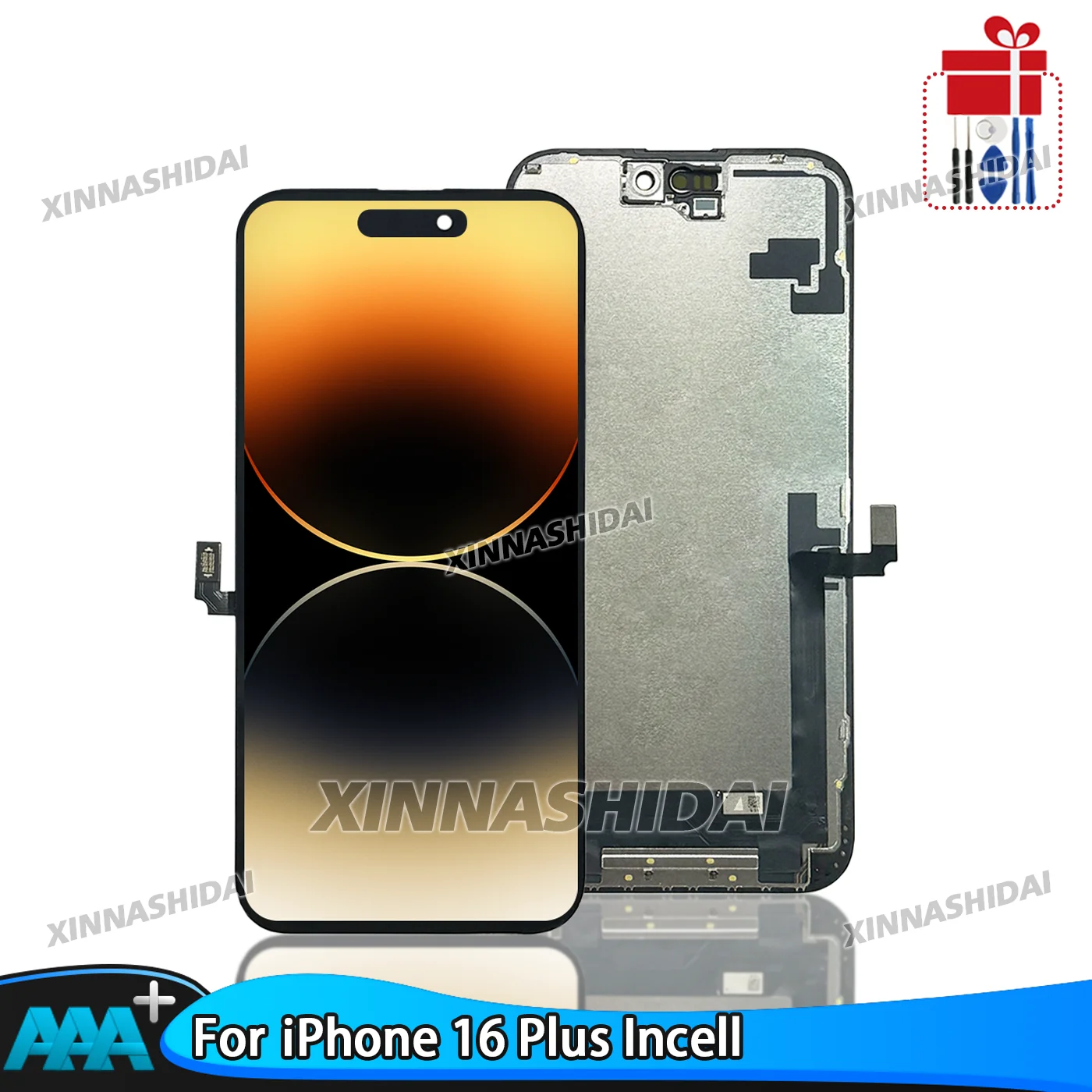 新しいインセル式iphone-16-plus-lcdディスプレイタッチスクリーンデジタイザーアセンブリ-iphone-16-plus-a3290-a3289-a3291-lcd交換用