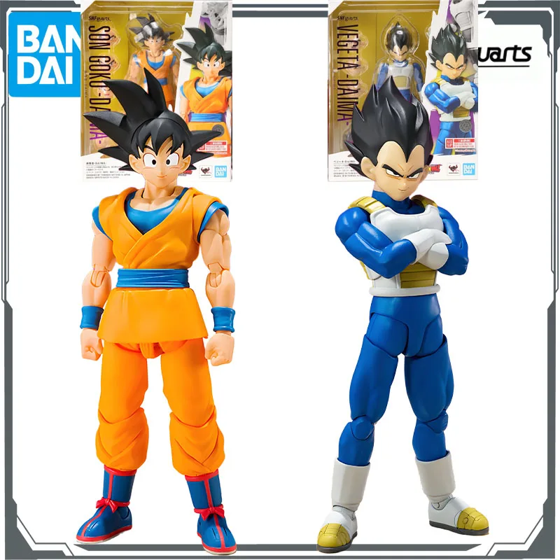 

Bandai Original MODEL KIT S.H.Figuarts SON GOKU - DAIMA & VEGETA - DAIMA Аниме Фигурка Модель Фигурка Игрушки Модель Подарки для мальчиков