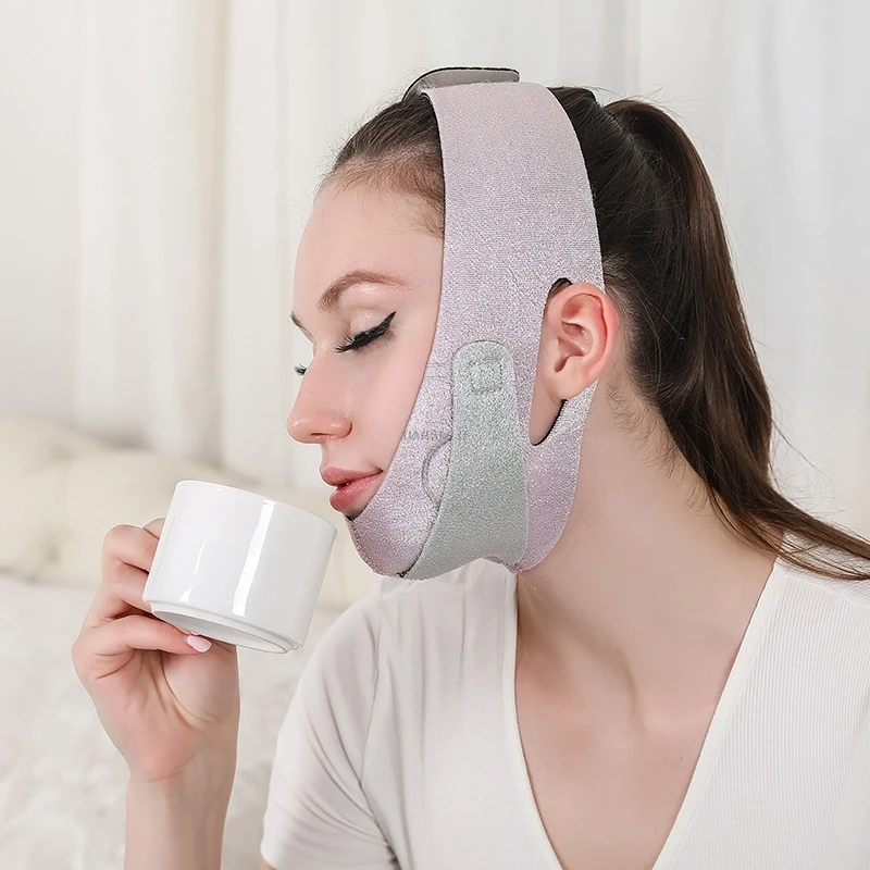 

Graphene face thinner with V face bandage double chin face thinner without electric face fat reducing cosmetic band