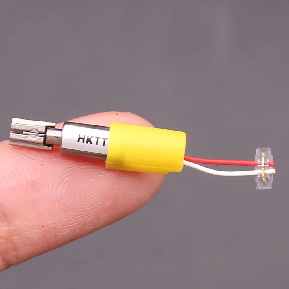 Hollow Cup Vibration Motor (4 * 8) Smart Watch Motor DC3V-3.7V Miniature Five Pole 50 Pack