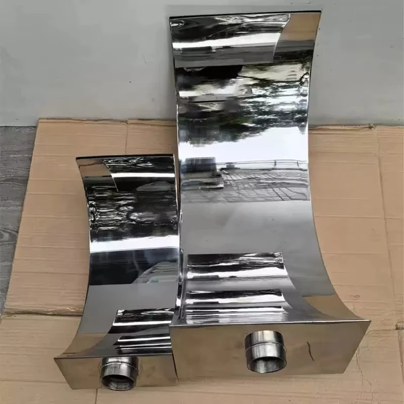 Spa 304 stainless steel arc hook nozzle swimming pool arc hook spring water curtain
