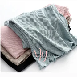 Comfortable Modal Women's Pajama Pants Large Size Home Wear Outside Wide Leg Seven Points Pant Spring Summer Ladies Pantalones