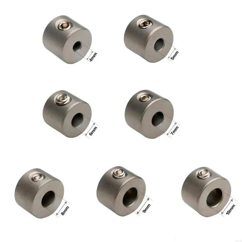 Vòng cổ giới hạn mũi khoan bằng thép không gỉ A2UD Vòng cổ giới hạn khoan 4-10mm