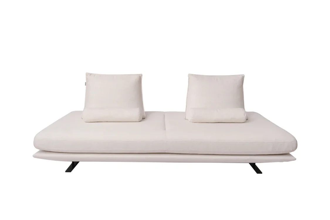 

Ruonai can move the backrest! French "freehand series" light oat color linen feeling module multi-purpose sofa