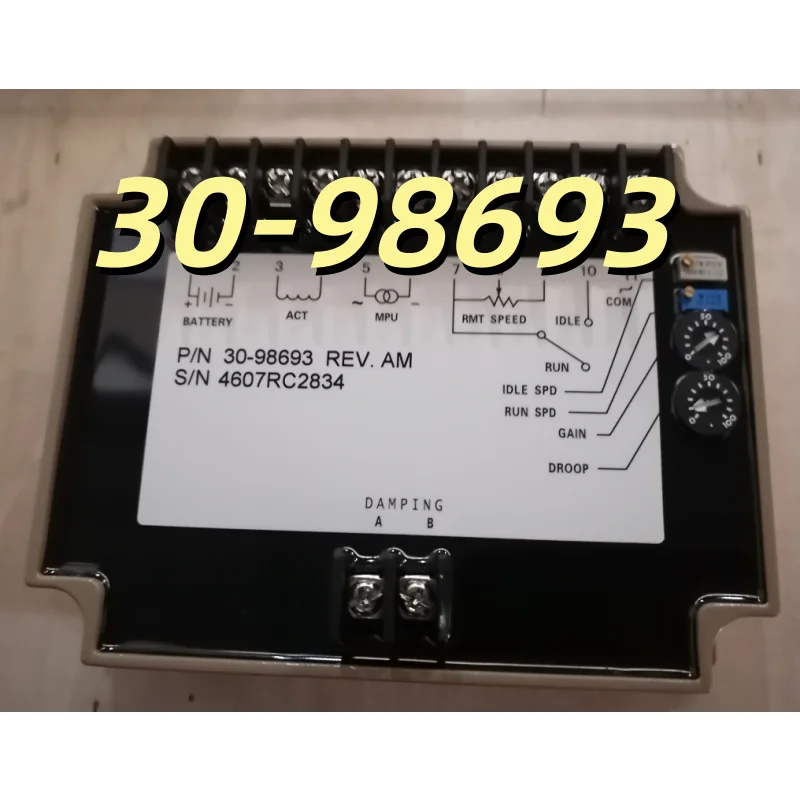 

Cummins 3098693 In Stock New Generator Speed ​​Controller Replacement 30-98693