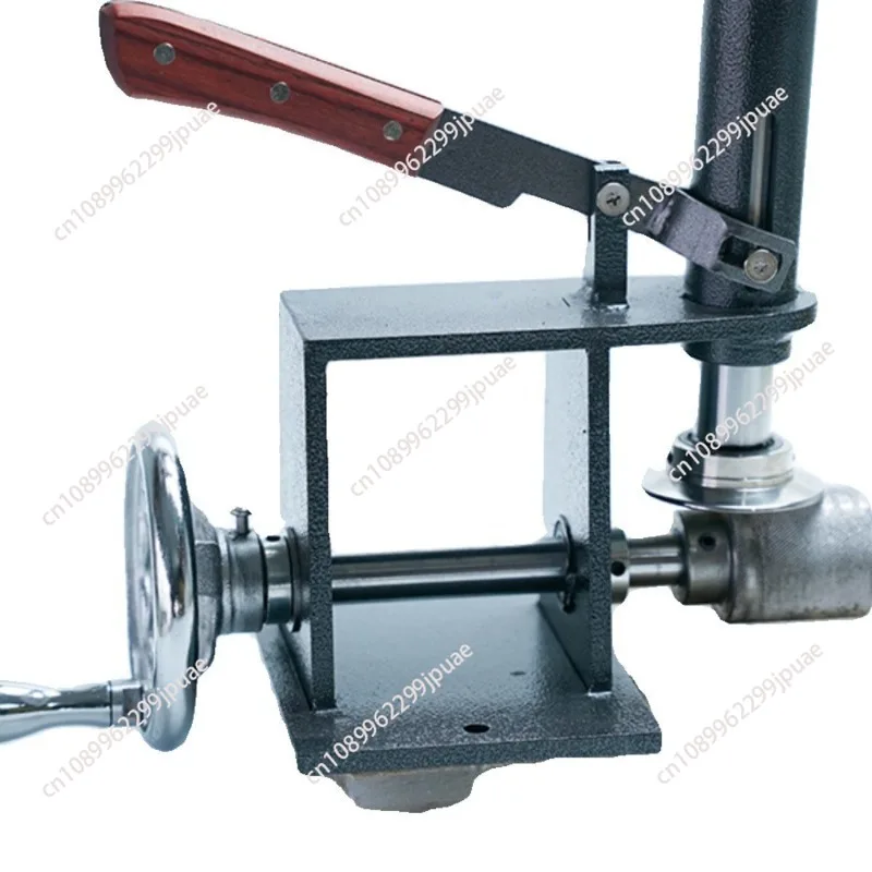 Upgraded Shoe Sole Edge Pressing Machine Manual Sole Flattening Tool for Handmade Shoemaking Leather Shoe Repair DIY Use