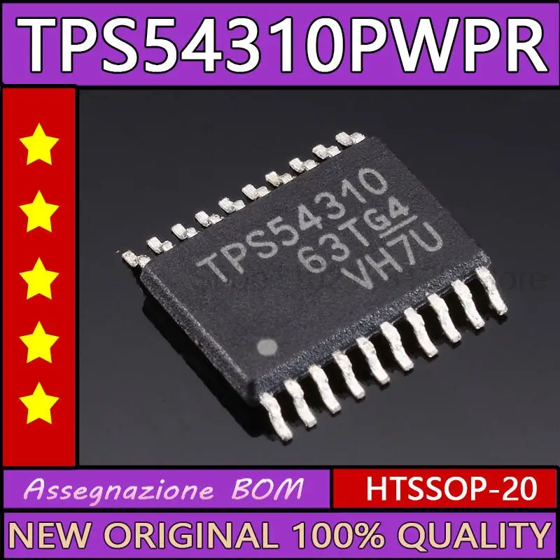 

10PCS TPS54310PWPR TPS54310 HTSSOP-20 New original ic chip