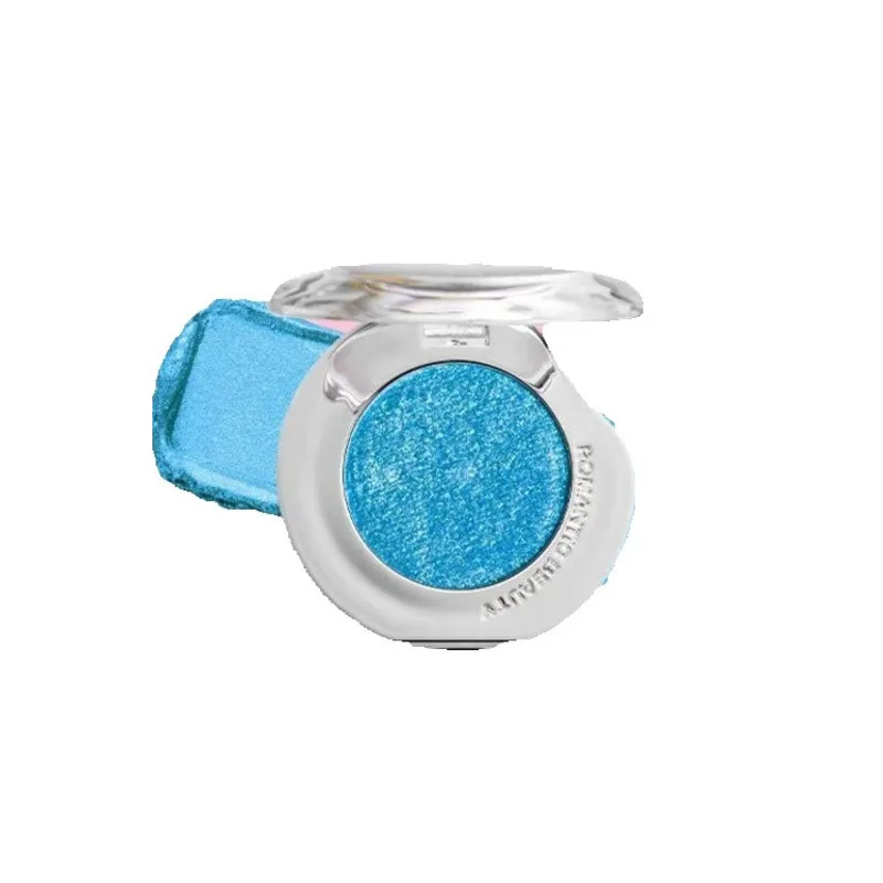 Luo Xiaoman Monochrome Matte Chameleon Eyeshadow High-End Pearlescent High-Gloss Brightening Sleepy Eyes Cosmetic Makeup
