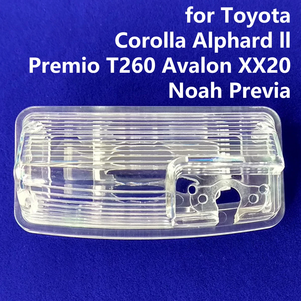 for Toyota Corolla Alphard II Premio T260 Avalon XX20 Noah Previa Car Camera Bracket Housing Mount Reverse License Plate Light