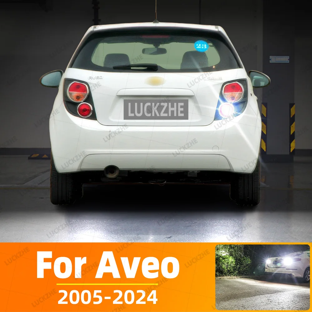 

2pcs LED Reverse Light Blub Backup Lamp P21W BA15S 7506 Canbus For Chevrolet Aveo Kalos 2005-2018 2019 2020 2021 2022 2023 2024