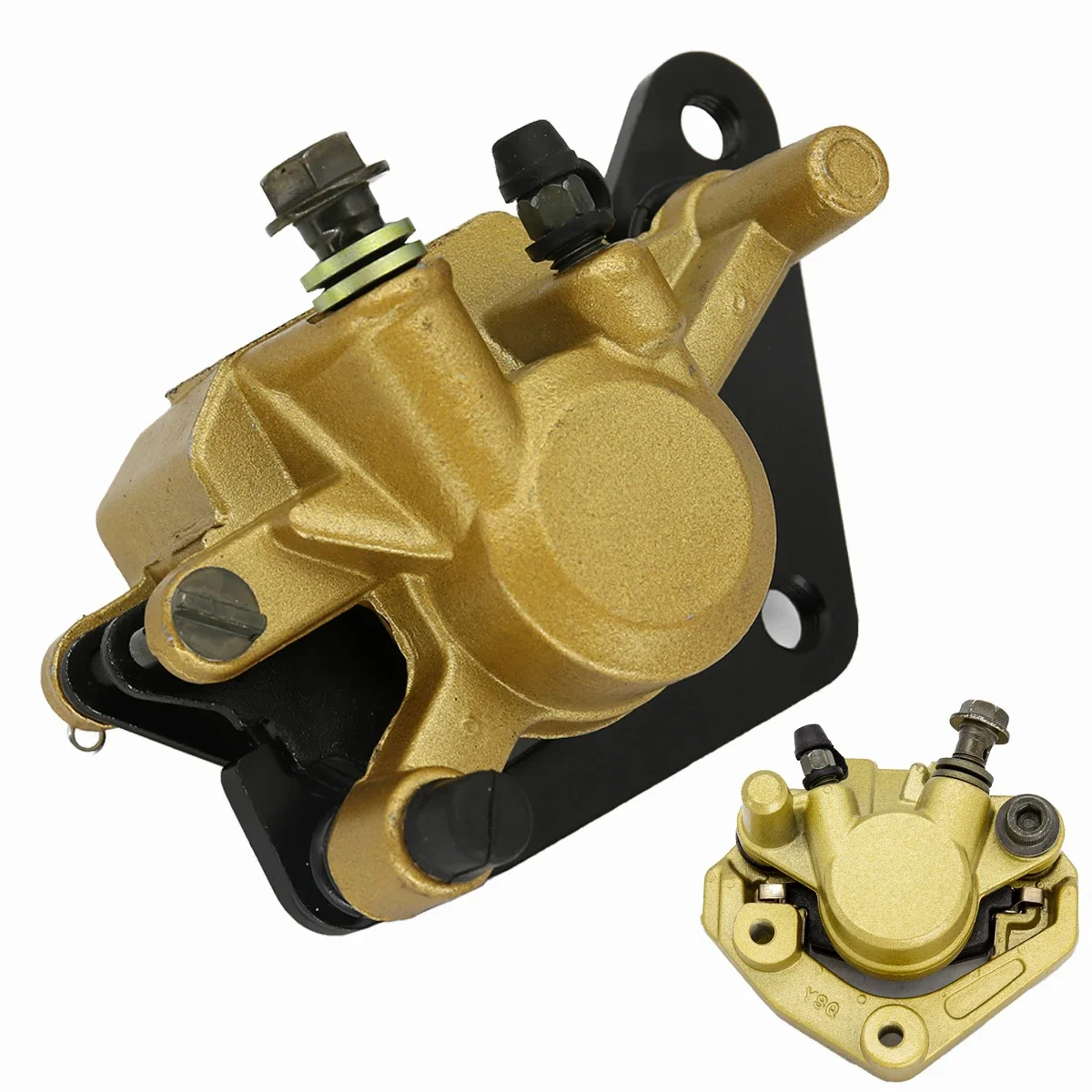 Zacisk hamulca przedniego do motocykla YAMAHA YBR125 YBR YB 125 z klockami hamulcowymi i wspornikiem 2002-2007 2008 2009 2011 2012 2014