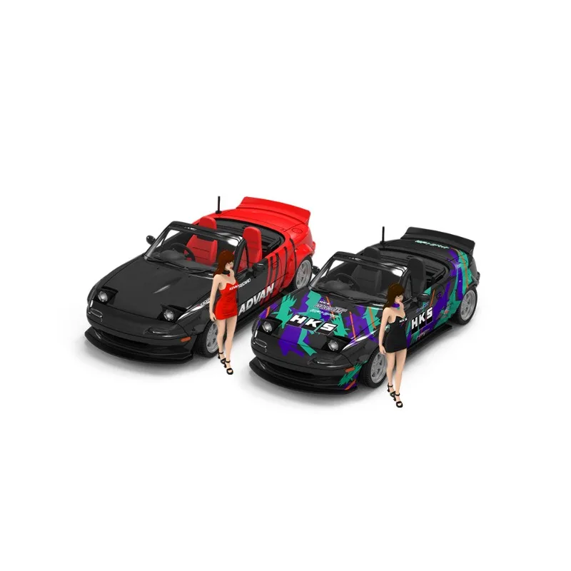 

Mazda MX5 ADVAN and HKS simulation alloy car model
