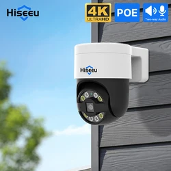 Камера Hiseeu 5X, зум, 4 МП, 4K, 8 Мп, POE, ONVIF