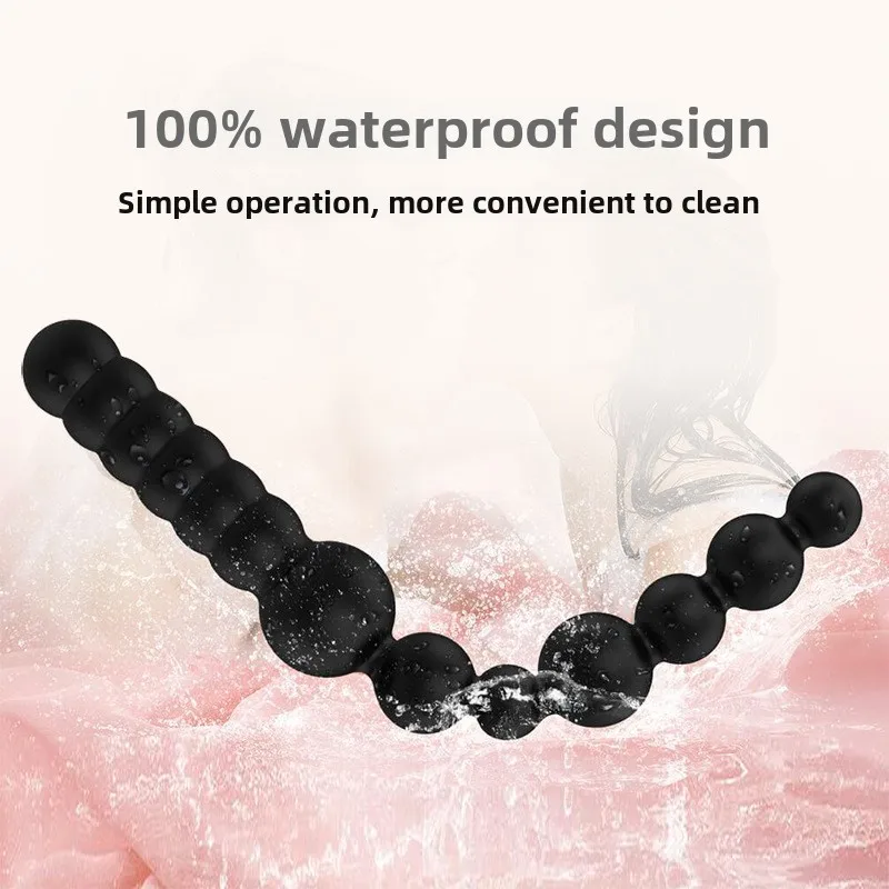 Silicone Anal Beads Prostate Stimulator Ball Butt Plug Anal Plug Sex Tools For Couples Dildo Unisex Sex Toy For Women Men Gay SM