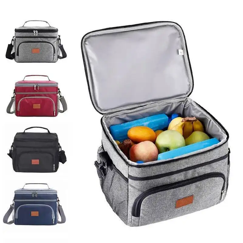Thickened cationic insulation bag, PEVA waterproof ice bag, portable commuter lunch bag, outdoor