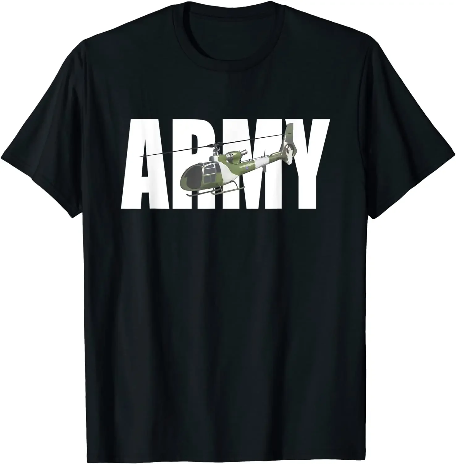 British Army Combat Helicopter T-Shirt 100% Cotton O-Neck Summer Short Sleeve Casual Mens T-shirt Size S-3XL