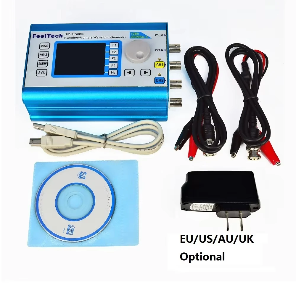 Ranlraka FY2300  12M/20M Dual Channel DDS Function Arbitrary Waveform Signal Generator Signal Source/Frequency Count