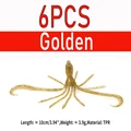 6 piezas de oro