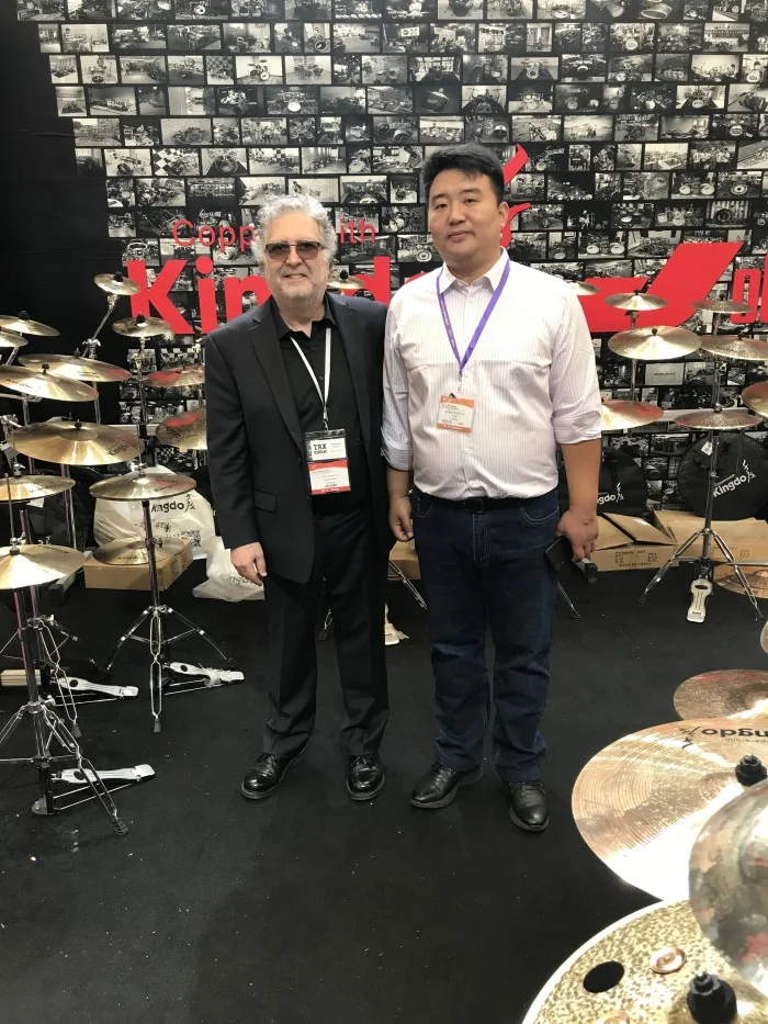 Picture 6: B20 JAZZ KINGD Cymbal Set For Drum Set Professional Handmade Bronze Percussion Instrument For Jazz Stage Training