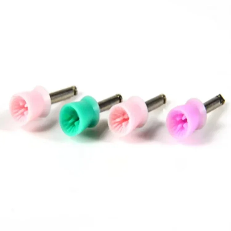 

Latch Type polishing brush disposable Cup prophy brush and Rubber Cup mixed for Dental