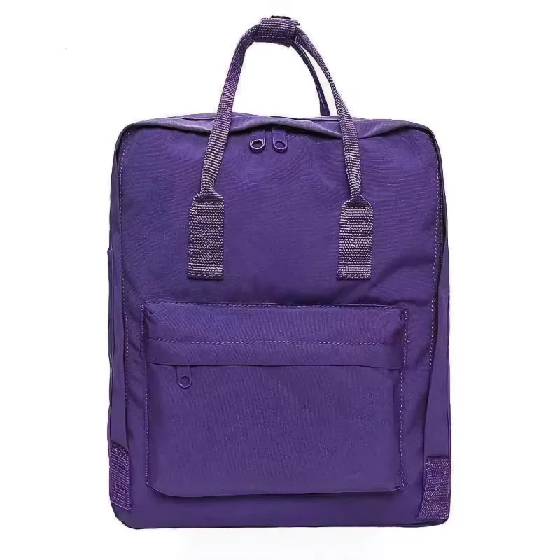 حقيبة ظهر كلاسيكية أصلية للطلاب مقاومة للماء للسفر، حقيبة كمبيوتر محمول من القماش، حقيبة مدرسية على شكل ثعلب للنساء والفتيات #5