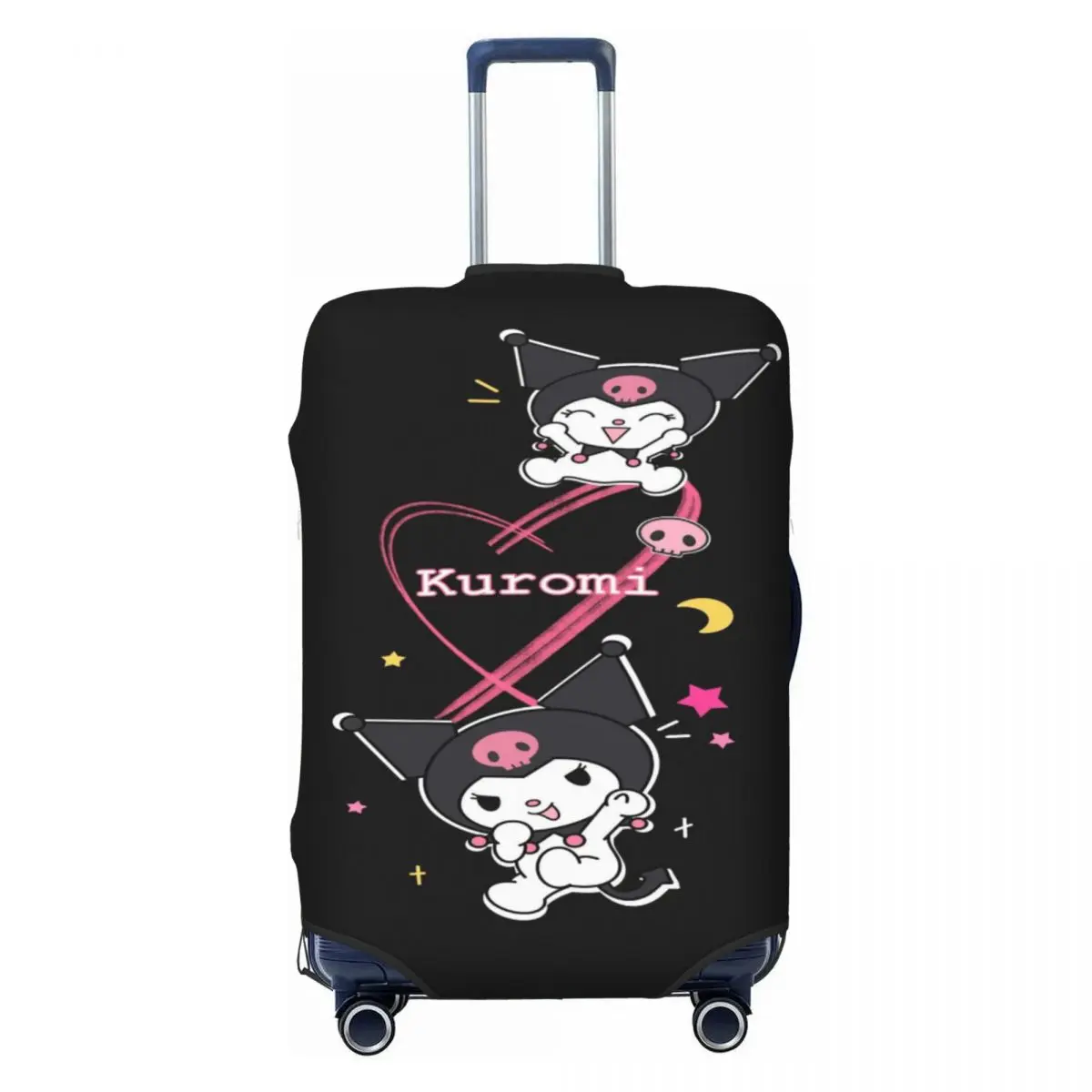 

Custom Custom Kuromi Cartoon Luggage Cover Protector Elastic Travel Suitcase Covers