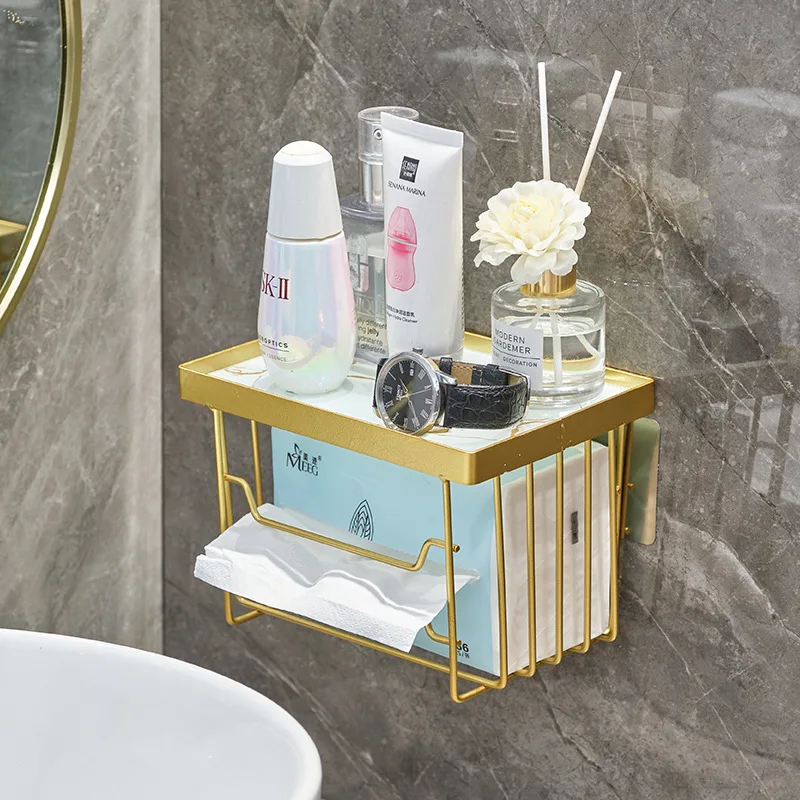 ドリル不要のトイレットペーパーホルダー壁掛けティッシュボックスペーパータオルディスペンサーロールアウトバスルームシンクオーガナイザーシュバイケブランド