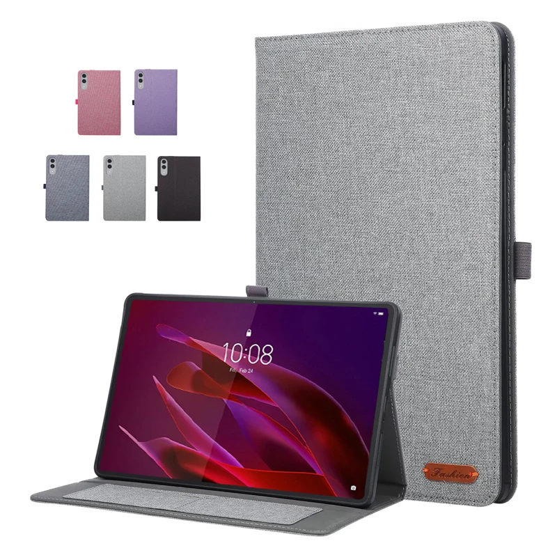 Coque For Lenovo Yoga Tab 11.1 Case TB710FU TB710FC Soft Fabric Flip Stand Tablet Shell For Funda Lenovo Yoga Tab Case 11.1 inch