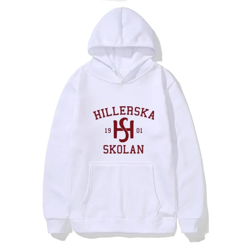 Young Royals Hillerska Skolan Hoodie Hillerska Skolan Unisex Hooded Sweatshirt Graphic Hoodies Long Sleeve Pullover Tv Show Tops