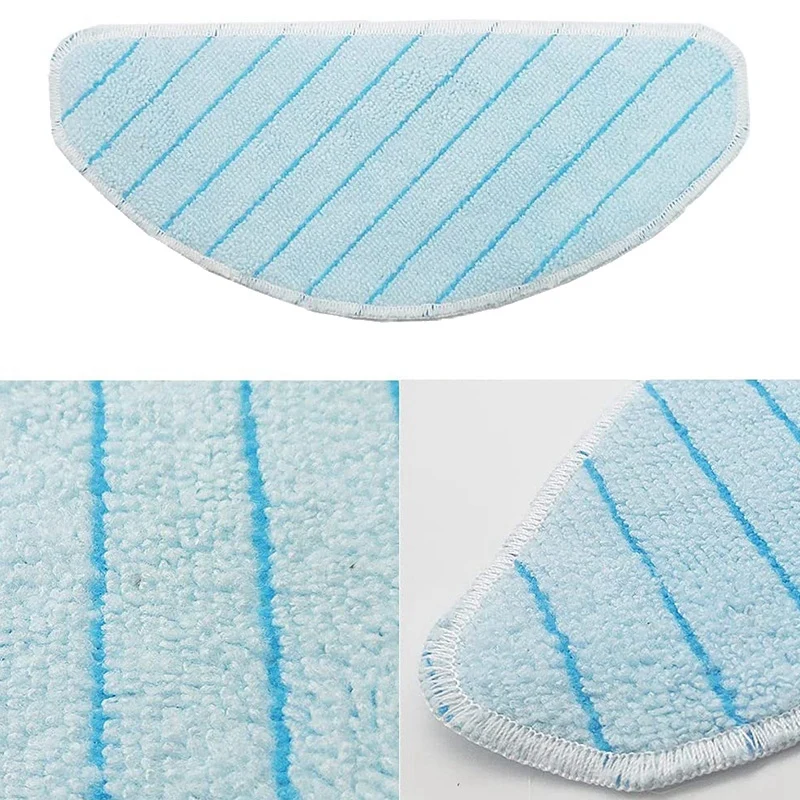 Lavável Mop Pad Mop Cloth, Toalhetes para Ecovacs Deebot OZMO T9 Robot Aspirador de pó, Pano de limpeza, 6 Pcs