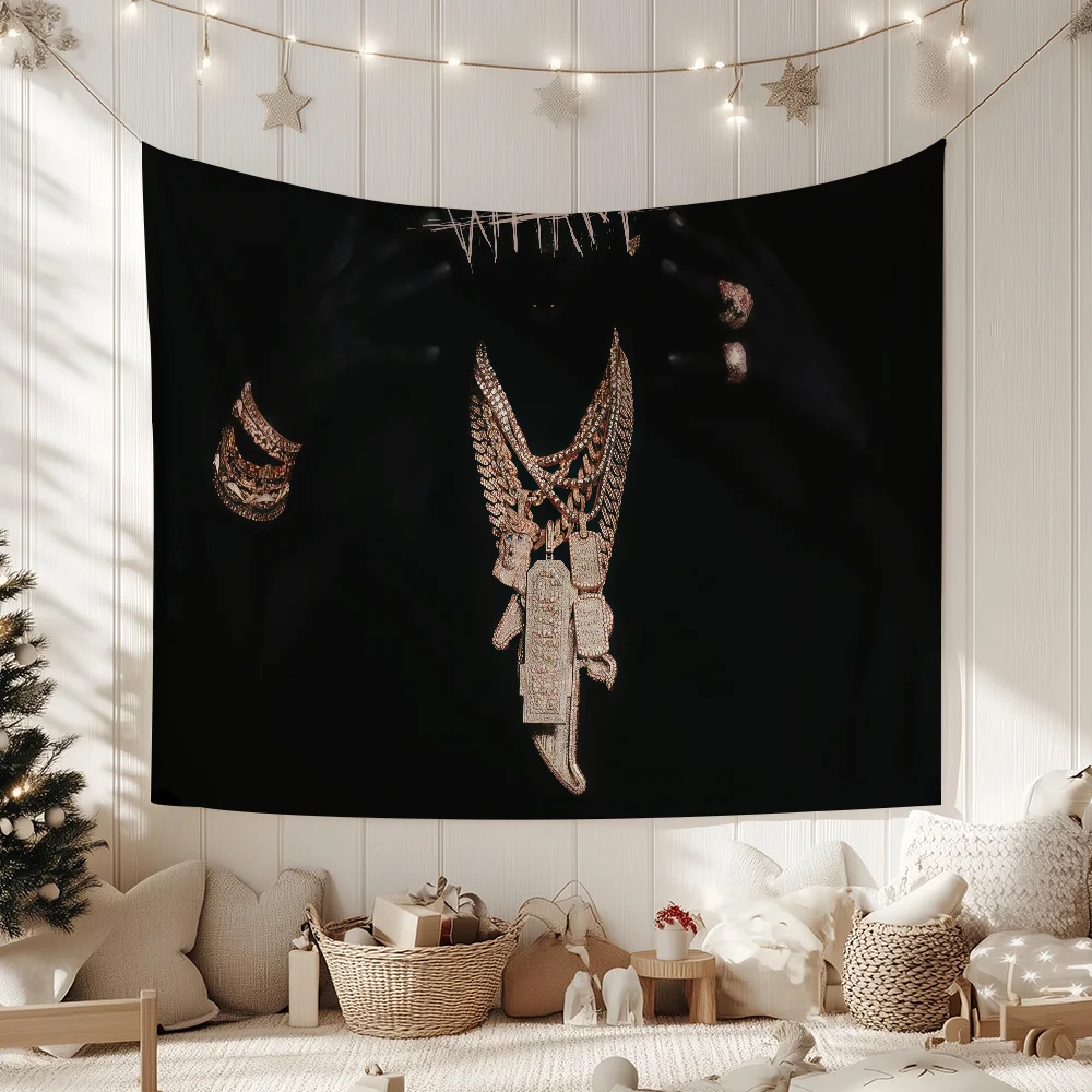 Singer Lil Baby flag Decorative Banners Suitable For Outdoor Camping Family Parties And Garden Walls Gift
