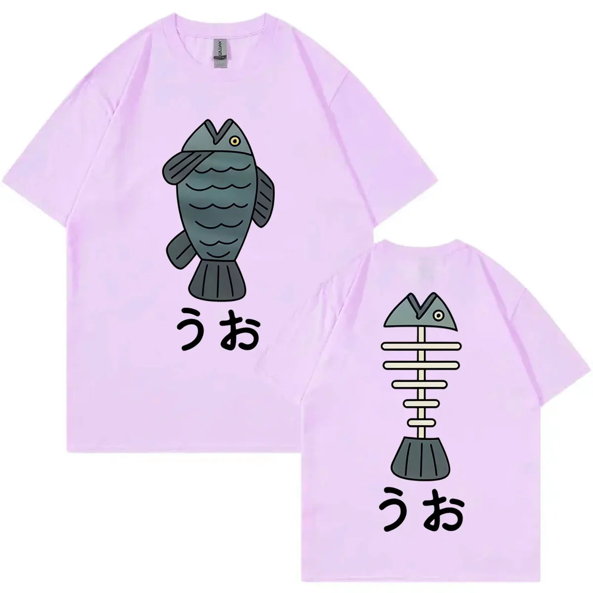 Anime Dandadan Double Sided Graphic T Shirts Men Women Clothing Fashion Cartoon T-shirts High Quality Cotton Oversized  T-shirt