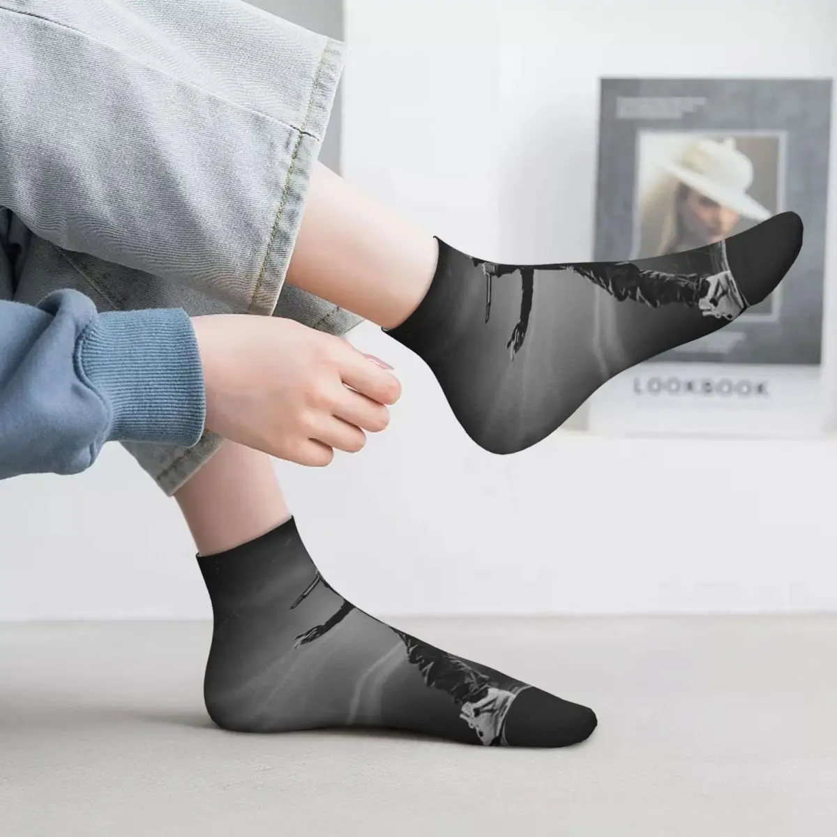 

Носки Eminem Harajuku, супер мягкие чулки, всесезонные носки, аксессуары для подарка на день рождения унисекс